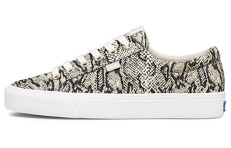 (W) Keds Jump Kick 'Black White Snake'