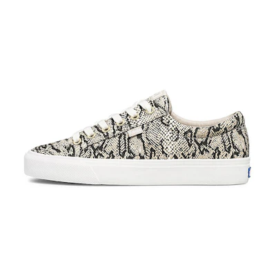 (W) Keds Jump Kick 'Black White Snake'