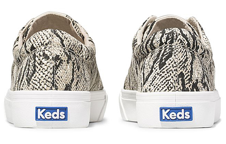 (W) Keds Jump Kick 'Black White Snake' 圖 3