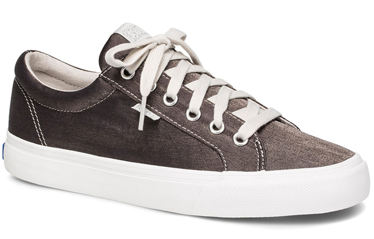 (W) Keds Jump Kick 'Metallic Shantung Black Grey' 圖 2