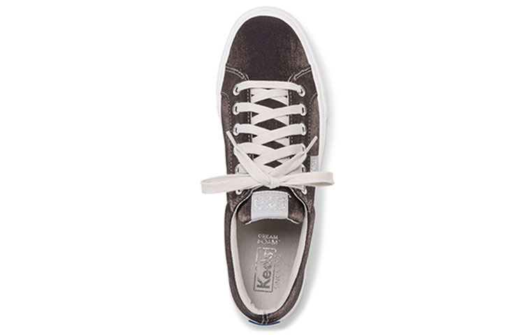 (W) Keds Jump Kick 'Metallic Shantung Black Grey' 圖 3