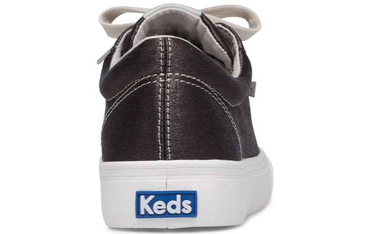 (W) Keds Jump Kick 'Metallic Shantung Black Grey' 圖 4