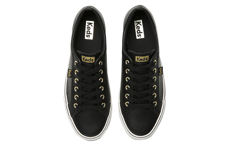 (W) Keds Jump Kick Leather 'Black Gold' 圖 2