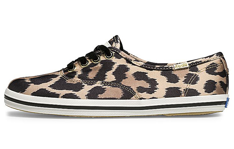 (W) Keds Kate Spade New York Champion 'Leopard Satin'