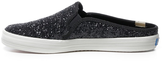 (Women) Keds Kate Spade New York x Double Decker Mule 'Glitter Black' WF61656 (Women) Keds Kate Spade New York x Double Decker Mule 'Glitter Black' WF61656