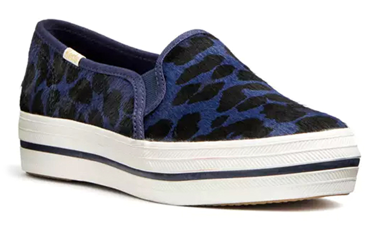 (W) Keds Kate Spade New York Triple Decker 'Leopard Blue' 圖 2