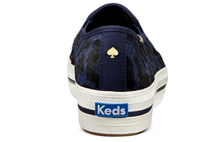 (W) Keds Kate Spade New York Triple Decker 'Leopard Blue' 圖 4