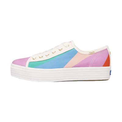 (W) Keds Kate Spade New York Triple Kick 'Multi Stripe'