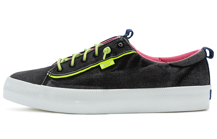 (W) Keds Kickback 'Black Contrast'