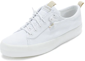 Order Keds Kickback 低筒百搭帆布鞋 女款 白色