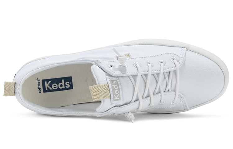 Shop (Women) Keds Kickback 'Versatile Low-Top Canvas White' WF66041
