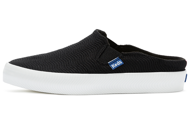 (Women) Keds Kickback Mule 'Black Canvas' WF65969
