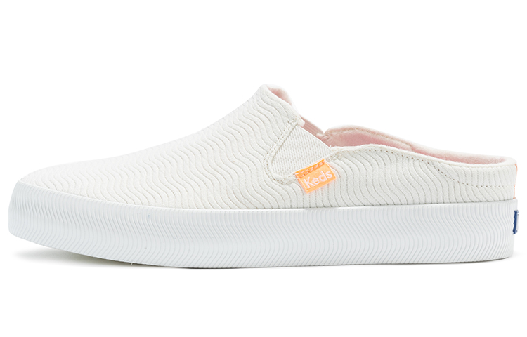 (Women) Keds Kickback Mule 'White Canvas' WF65970