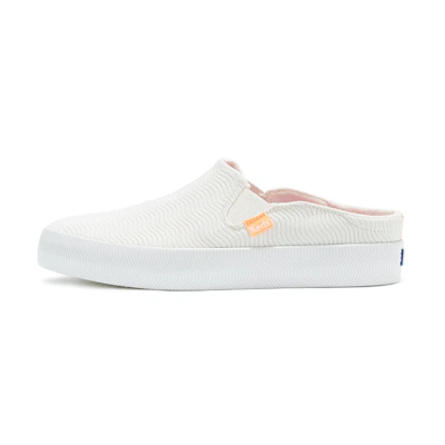 (W) Keds Kickback Mule 'White Canvas'