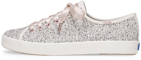 (Women) Keds Kickstart 2-Tone Boucle 'Black White Pink' WF59062 (Women) Keds Kickstart 2-Tone Boucle 'Black White Pink' WF59062