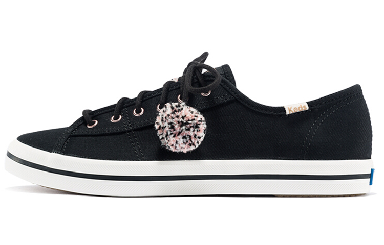 (W) Keds Kickstart 'Black Felt'