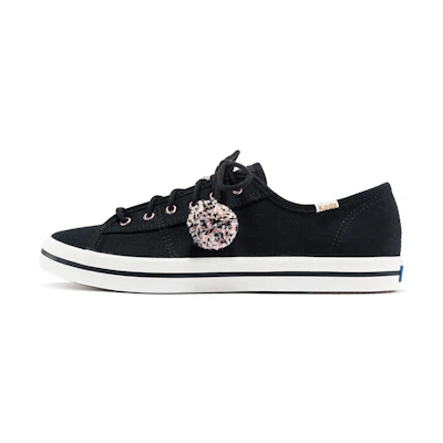 (W) Keds Kickstart 'Black Felt'
