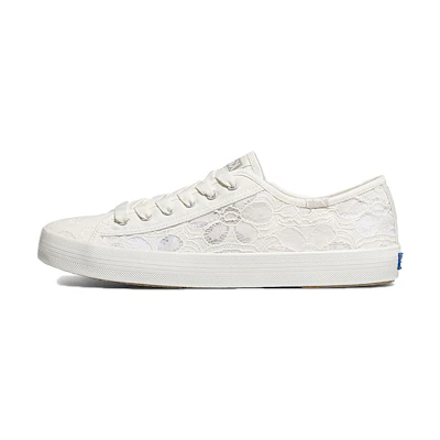 (W) Keds Kickstart 'Festival Floral White'