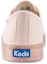Shop (W) Keds Kickstart 'Glitter Peach Pink' Wanita Merah Jambu Berkilau WF60368