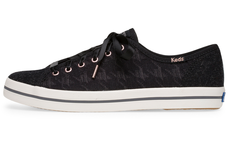 (Women) Keds Kickstart 'Houndstooth Black' WF58598