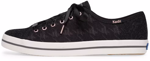 (Women) Keds Kickstart 'Houndstooth Black' WF58598 (Women) Keds Kickstart 'Houndstooth Black' WF58598