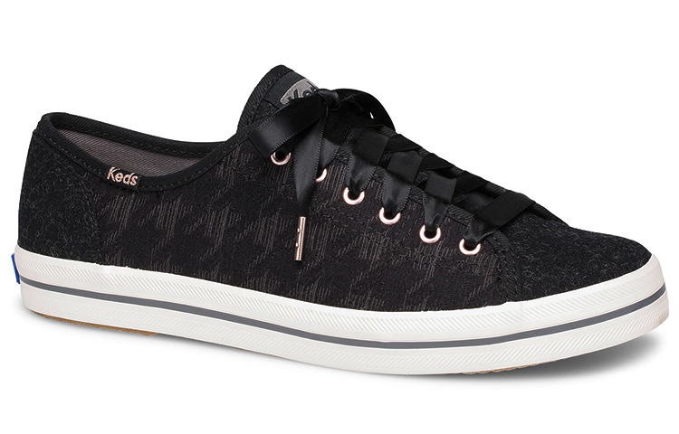 Order (W) Keds Kickstart 'Corak Houndstooth Hitam' WF58598