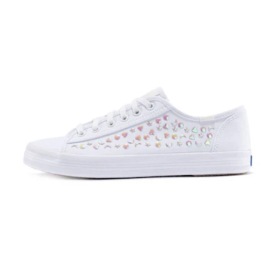 (W) Keds Kickstart 'Korean Edition White Canvas'