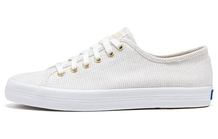 (Women) Keds Kickstart 'White Canvas' WF66790