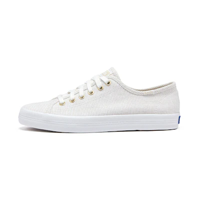(W) Keds Kickstart 'White Canvas'