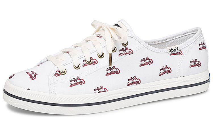 (W) Keds Kickstart 'White Red Black'