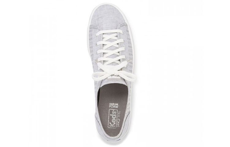 (W) Keds Kickstart Chambray Stripe 'Linen Grey' 圖 3