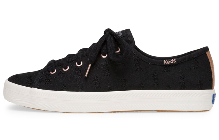 (Women) Keds Kickstart Hygge Embroidery 'Black' WF59038