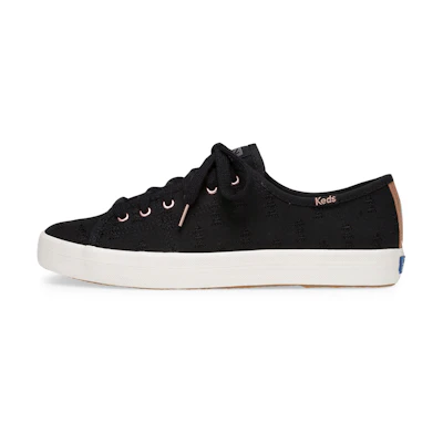 (W) Keds Kickstart Hygge Embroidery 'Black'
