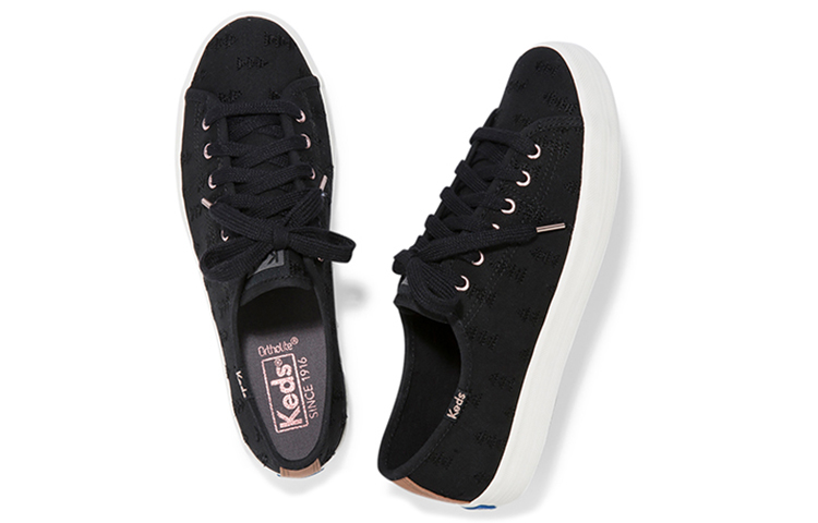 (W) Keds Kickstart Hygge Embroidery 'Black' 圖 4
