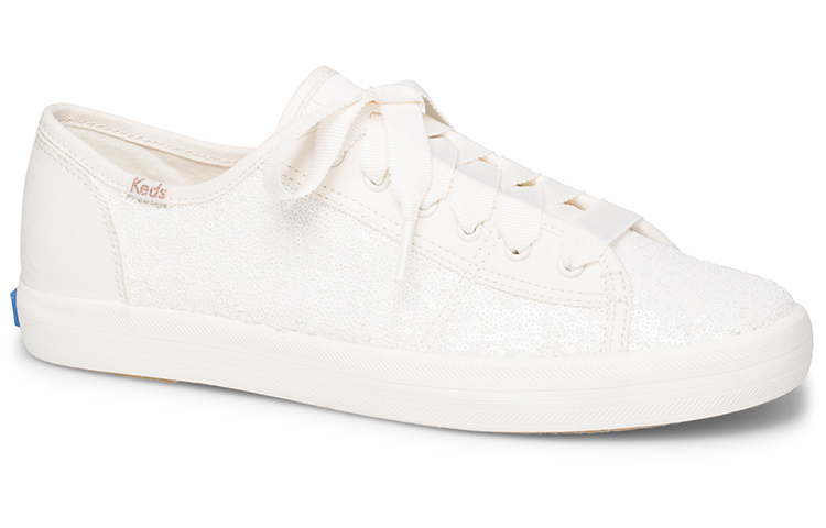 (W) Keds Kickstart Mini Sequin 'Milk White' 圖 2