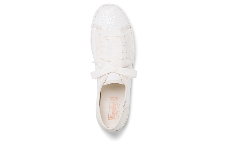 (W) Keds Kickstart Mini Sequin 'Milk White' 圖 3