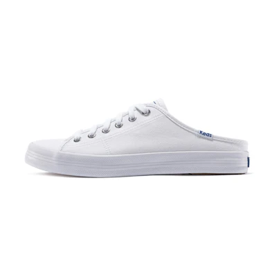 (W) Keds Kickstart Mule 'White Slip-On'