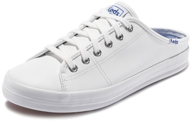 (W) Keds Kickstart Mule Kulit 'Putih' WH62558 Order (W) Keds Kickstart Mule Kulit 'Putih' WH62558