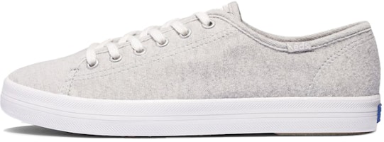 (Women) Keds Kickstart Stripey Jersey 'Solid Match Low-Top Casual Grey' WF65011 (Women) Keds Kickstart Stripey Jersey 'Solid Match Low-Top Casual Grey' WF65011