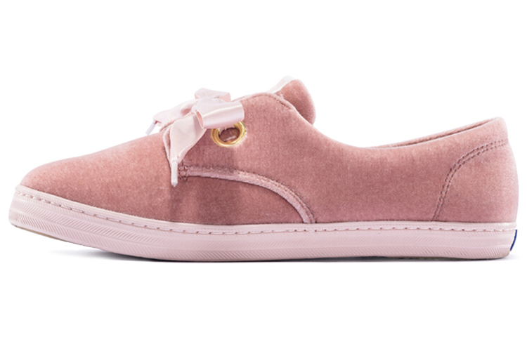(Women) Keds Mary Jane 'Pink Velvet Bow' WH62886