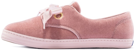 (Women) Keds Mary Jane 'Pink Velvet Bow' WH62886 (Women) Keds Mary Jane 'Pink Velvet Bow' WH62886