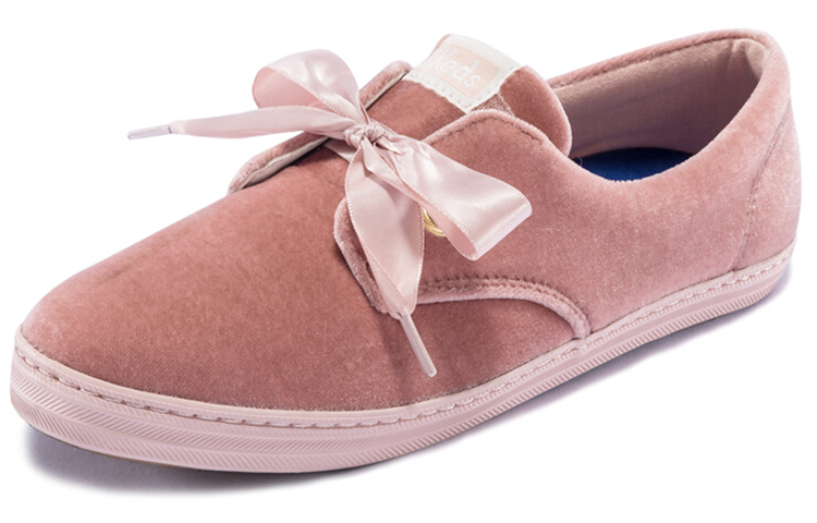 Order (W) Keds Mary Jane 'Riben Velvet Merah Jambu' WH62886