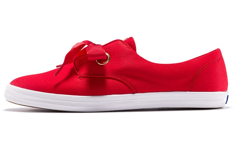 Buy Keds Mary Jane 蝴蝶結繫帶休閒帆布鞋 女款 紅
