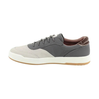 (W) Keds Match Point Leather 'Colorblock Grey Brown'
