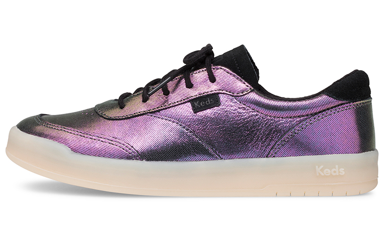 (Women) Keds Match Point Leather 'Denim Silver Purple Gradient' WH60769
