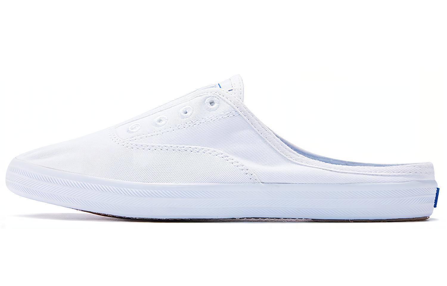 (Women) Keds Moxie 'White Canvas Slip-On' WF58023