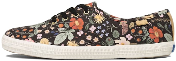 (Women) Keds Rifle Paper Co. x Champion 'Strawberry Fields Black Print' WF64883 (Women) Keds Rifle Paper Co. x Champion 'Strawberry Fields Black Print' WF64883