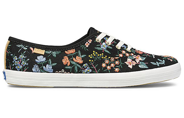 (W) Keds Rifle Paper Co. Champion 'Wildflower Embroidered Black' 圖 2