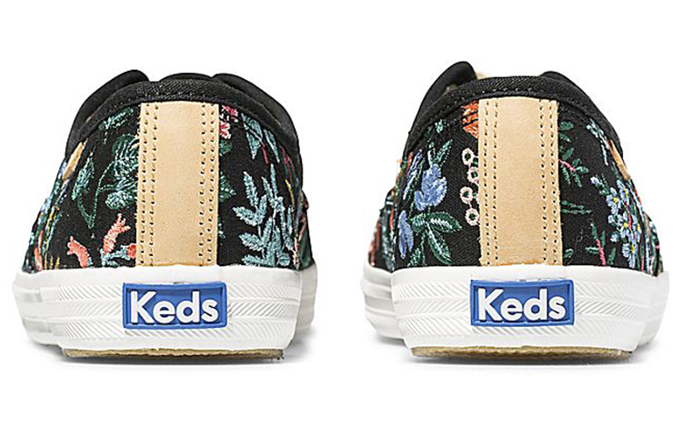 (W) Keds Rifle Paper Co. Champion 'Wildflower Embroidered Black' 圖 4