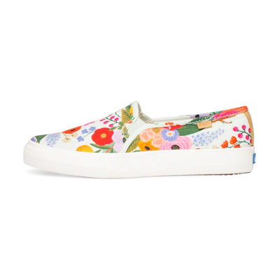 (W) Keds Rifle Paper Co. Double Decker 'Garden Party'